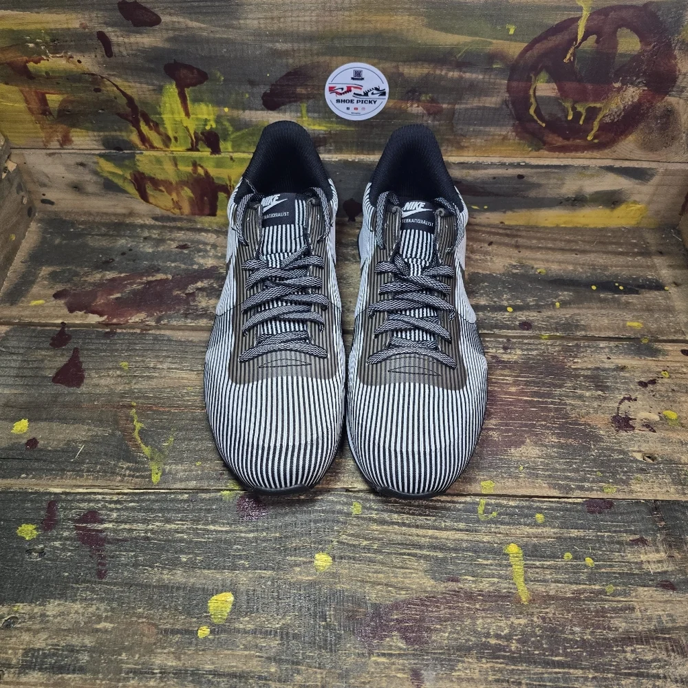 Nike Internationalist KJCRD Jacquard M QS Running Shoes Mens Sz 9.5‎ Black/White